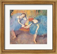 Two Dancers at Rest Fine Art Print