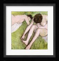 Two Bathers on the Grass Fine Art Print