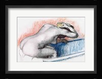 Woman Washing in the Bath Fine Art Print
