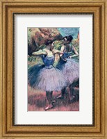 Dancers in Violet Fine Art Print