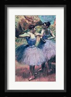Dancers in Violet Fine Art Print