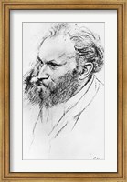 Portrait of Edouard Manet Fine Art Print