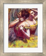 Two Dancers (detail) Fine Art Print