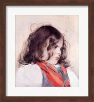 Head of a Child Fine Art Print