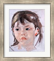 Head of a Young Girl Fine Art Print