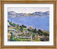 L'Estaque, View of the Bay of Marseilles Fine Art Print