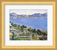 L'Estaque, View of the Bay of Marseilles Fine Art Print