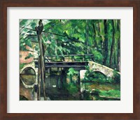 The Bridge at Maincy Fine Art Print