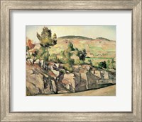 Hillside in Provence Fine Art Print