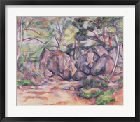 Woodland with Boulders, 1893 Fine Art Print