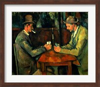 The Card Players 1890-95 Fine Art Print