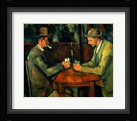 The Card Players 1890-95 Fine Art Print