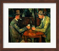 The Card Players 1890-95 Fine Art Print