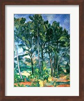 The Aqueduct (Montagne Sainte-Victoire seen through Trees) Fine Art Print