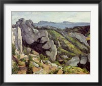 Rocks at L'Estaque Fine Art Print