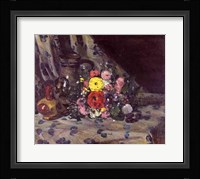 Bouquet of Yellow Dahlias Fine Art Print