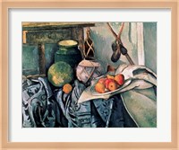 Still Life with Pitcher and Aubergines Fine Art Print