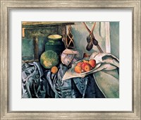 Still Life with Pitcher and Aubergines Fine Art Print