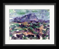 Montagne Sainte-Victoire Fine Art Print