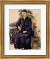 Madame Cezanne in the Garden Fine Art Print