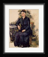 Madame Cezanne in the Garden Fine Art Print