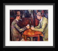 The Card Players, 1893-96 Framed Print