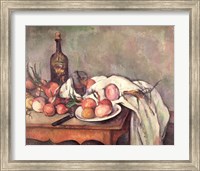 Still Life with Onions, c.1895 Fine Art Print
