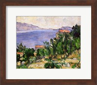 View of Mount Marseilleveyre and the Isle of Maire Fine Art Print