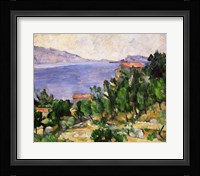 View of Mount Marseilleveyre and the Isle of Maire Framed Print