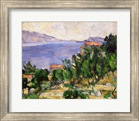View of Mount Marseilleveyre and the Isle of Maire Fine Art Print