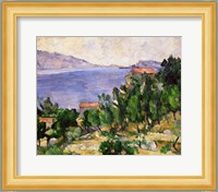 View of Mount Marseilleveyre and the Isle of Maire Fine Art Print