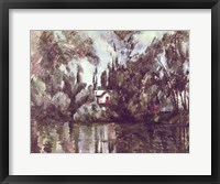 House on the Banks of the Marne, 1889-90 Fine Art Print