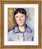 Portrait of Madame Cezanne, 1885-90 Fine Art Print