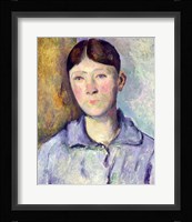 Portrait of Madame Cezanne, 1885-90 Fine Art Print