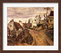The Village Road, Auvers, c.1872-73 Fine Art Print