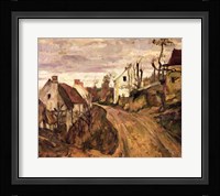 The Village Road, Auvers, c.1872-73 Fine Art Print