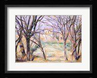 Trees and houses, 1885-86 Fine Art Print