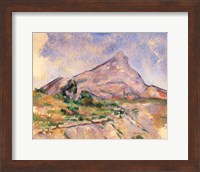 Mont Sainte-Victoire, 1897-98 Fine Art Print