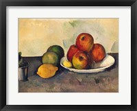 Still life with Apples, c.1890 Framed Print
