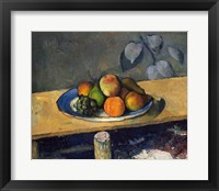 Apples, Pears and Grapes, c.1879 Framed Print