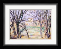Trees and houses, 1885-86 Fine Art Print