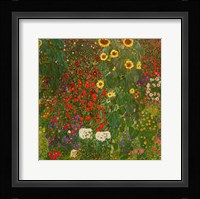Farm Garden with Flowers Fine Art Print