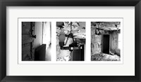 Urban Renewal Triptich (Black & White) Fine Art Print