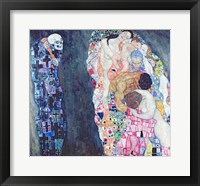 Death and Life Framed Print