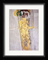 The Knight detail of the Beethoven Frieze Fine Art Print