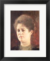 Portrait of a lady Fine Art Print