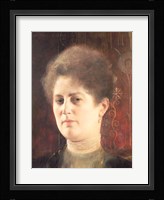 Portrait of a lady Fine Art Print