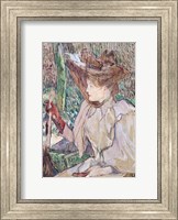 Woman with Gloves, 1891 Fine Art Print