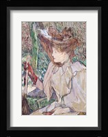 Woman with Gloves, 1891 Fine Art Print