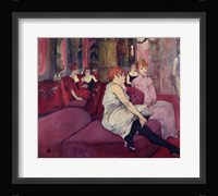 In the Salon at the Rue des Moulins, 1894 Fine Art Print